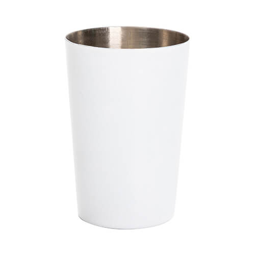 Taza de acero inoxidable de 70 ml para sublimación - blanca