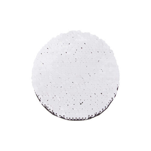 Two-colour sequins for sublimation printing and textile applications – gold circle Ø 10