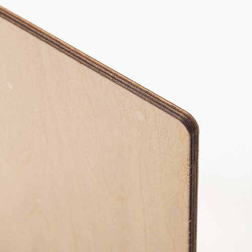 Placa de madera contrachapada de doble cara para sublimación 20 x 20 x 0,5 cm - 2 uds.