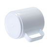 550 ml rostfri mugg för sublimering - vit