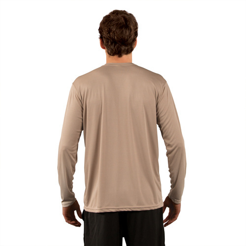 Sublimatie T-shirt met lange mouwen op zonne-energie - Tan