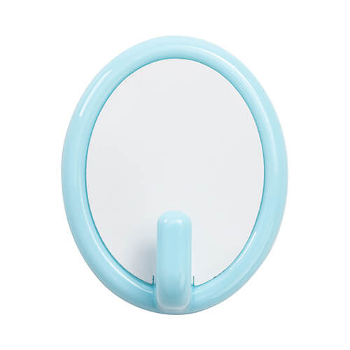 Grote plastic hanger voor sublimatie - blauw ovaal