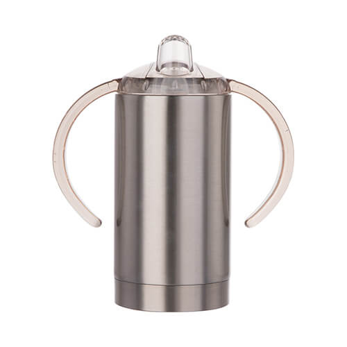 400 ml ruostumattomasta teräksestä valmistettu tiputuskuppi sublimaatiota varten - hopea