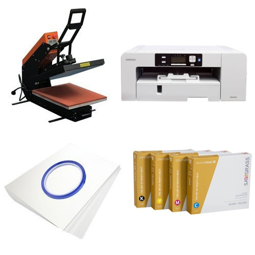 Printing kit for T-shirts Sawgrass Virtuoso SG1000 + JTSB3G-2 ChromaBlast