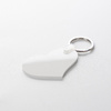 Plastic keyring for sublimation - heart