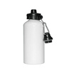 Bidon – 500 ml beverage bottle with two lids for sublimation printing - white
