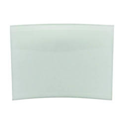 Cadre photo incurvé en verre 20 x 15 cm Sublimation Transfert Thermique