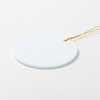 Pendentif en plastique pour sublimation - cercle