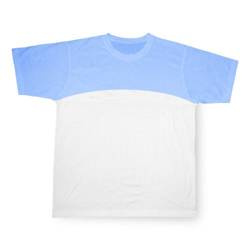 T-paita Sport Cotton-Touch sininen Sublimaatio Lämpösiirto
