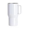 Mug de voyage 650 ml en acier inoxydable pour sublimation - blanche