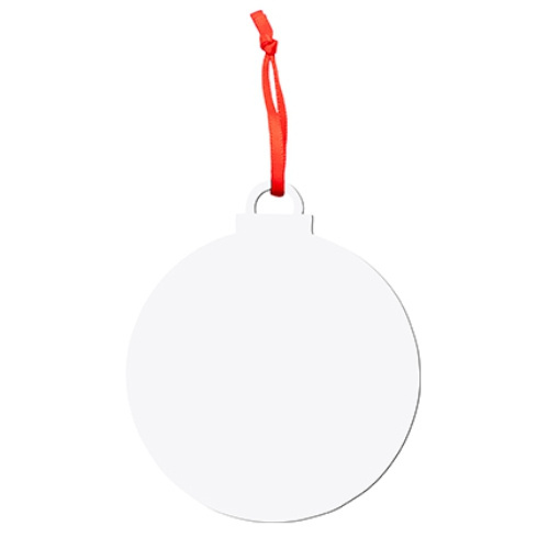 Kétoldalas kartonból készült medál szublimációhoz - bauble