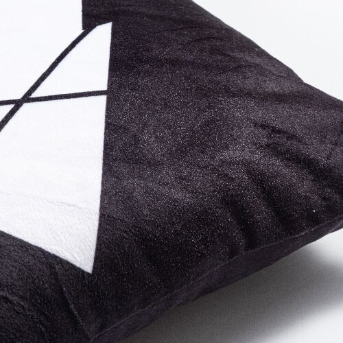 Taie d'oreiller en peluche avec panneaux photo pour sublimation - Sapin de Noël