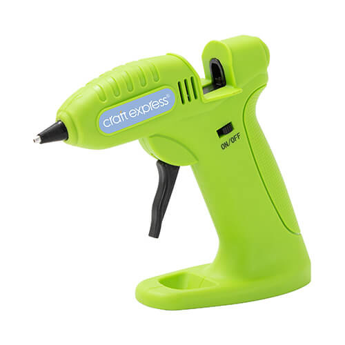 Batteridrevet hotmelt-limpistol