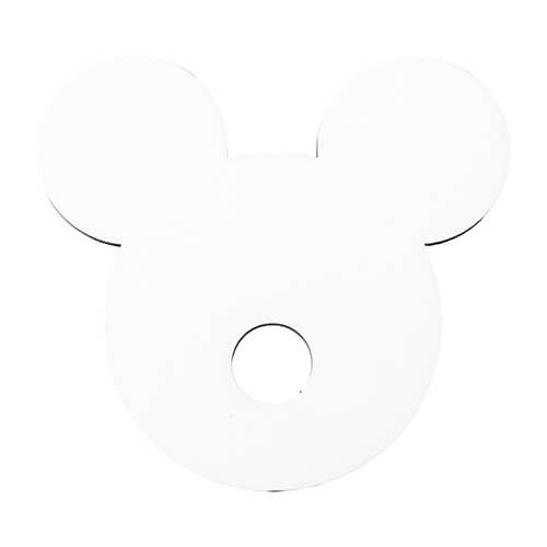 Kuitukartonkinen nimikyltti 780 / 900 / 1050 / 1260 ml mukiin sublimaatiota varten - Mickey