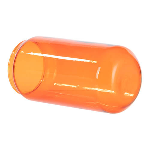 550 ml glas för sublimering - orange