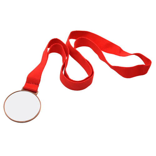 Brązowy medal Ø 6 cm / pole padruku Ø 5 cm -  Sublimacja Termotransfer