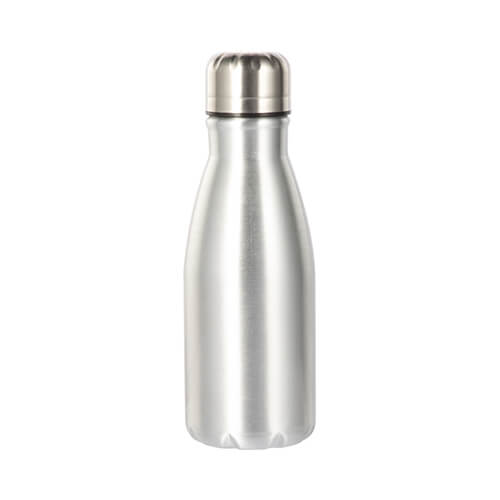 Butelka aluminiowa 450 ml do sublimacji - srebrna