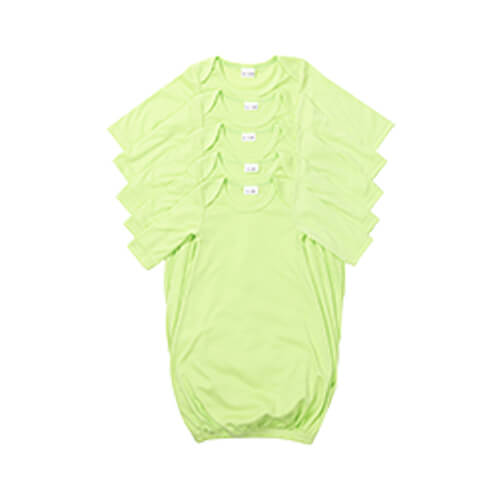Koszulka do spania z długim rękawem do sublimacji - zielona