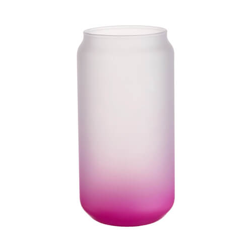 Szklanka 550 ml szroniona do sublimacji - fioletowy gradient