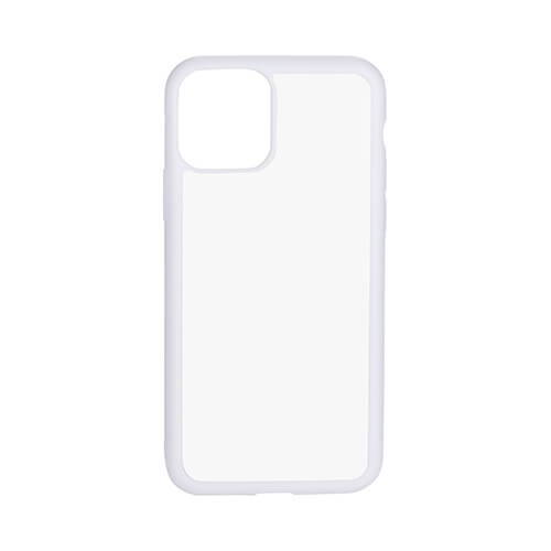 iPhone 11 Pro etui gumowe białe Sublimacja Termotransfer