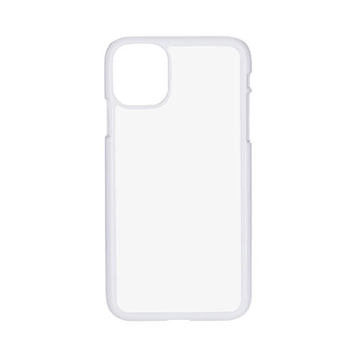 iPhone 11 etui plastikowe białe Sublimacja Termotransfer