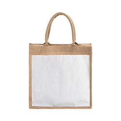 Sac de iută 30 x 30 x 19 cm pentru sublimare