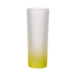 Sticlă mată de 90 ml pentru sublimare - gradient verde lime