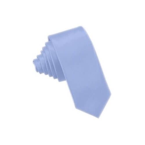 Cravată albastru deschis Sublimare transfer termic