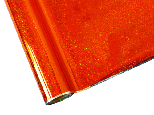 Folie de ștampilare la cald - Glitter Orange