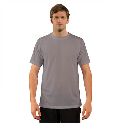 Tricou de bază cu mânecă scurtă pentru sublimare - Oțel