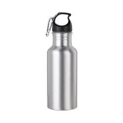 Botella de agua de aluminio de 600 ml para sublimación - plata