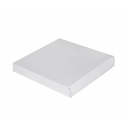 Caja cartón placa 21 x 20,5 x 2,5 cm Sublimación Transferencia Térmica