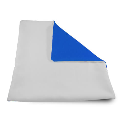 Funda de Almohada Soft 32 x 32 cm azul Sublimación Transferencia Térmica