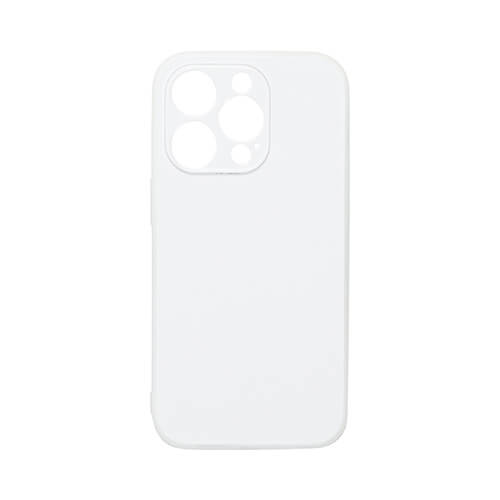 Funda de sublimación de goma transparente para iPhone 14 Pro