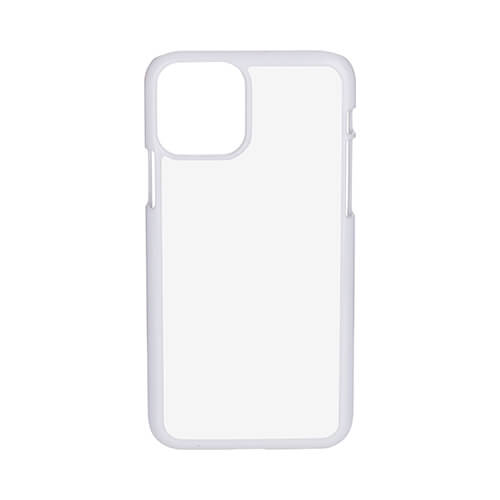 Funda para iPhone 11 Pro de plástico blanco por sublimación por transferencia térmica