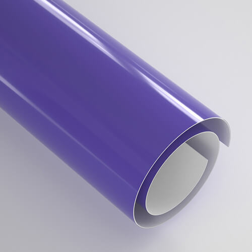 Lámina autoadhesiva 30,5 x 30,5 cm - 20 hojas - Glossy Purple