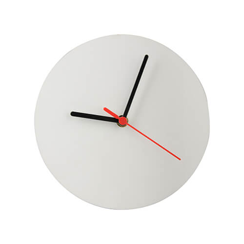 Reloj de MDF de 20 cm de diámetro para sublimación.