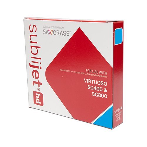 Tinta en gel CYAN SAWGRASS para Virtuoso SG400 / SG800 SubliJet-HD 29 ml