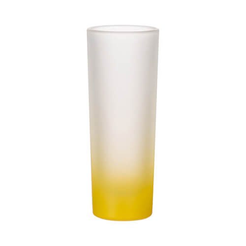 Vidrio esmerilado para sublimación 90 ml - degradado amarillo