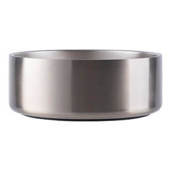 1250 ml hundskål i rostfritt stål för sublimering - silver