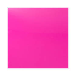 Ett ark självhäftande folie som ändrar färg från rosa till lila