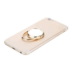 Roterande smartphone fingerhållare - guld
