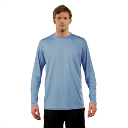 Solar långärmad t-shirt för sublimering - Columbia Blue