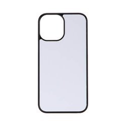 iPhone 12 Pro Max svart plastfodral för sublimering
