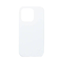 iPhone 14 Pro 3D fodral, matt vit för sublimering