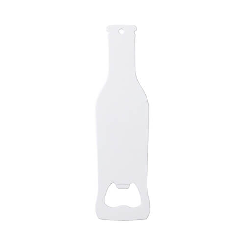3,9 x 14 cm flasköppnare för sublimering - vit