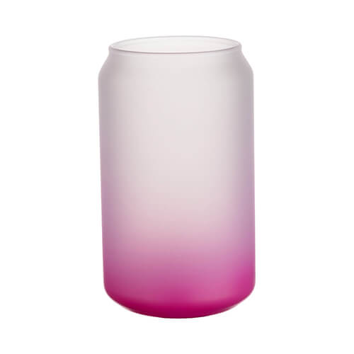 400 ml frostat glas för sublimering - lila gradient