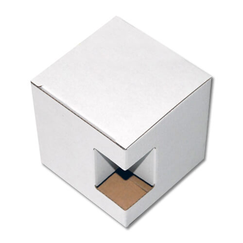 En låda för en mugg med fönster 330 ml Sublimation Thermal Transfer