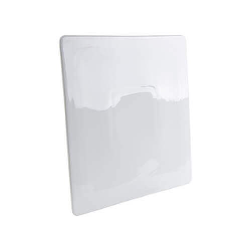 Platt fyrkantig platta 22,5 x 22,5 cm för sublimering